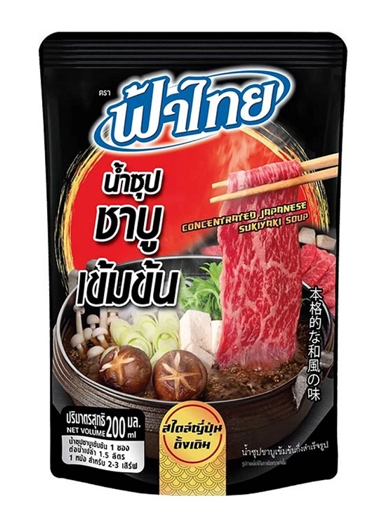 Zuppa Sukiyaki giapponese concentrata - Fa Thai 200ml.